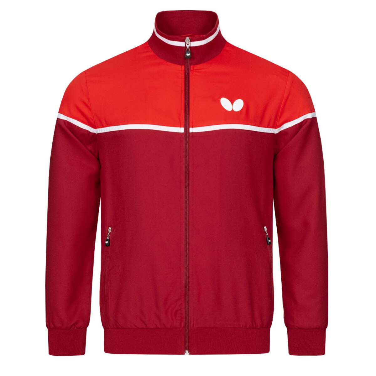 Kosay Track Jacket: Red